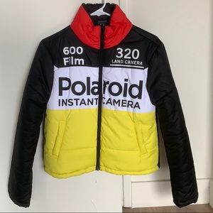 Polaroid puffer jacket